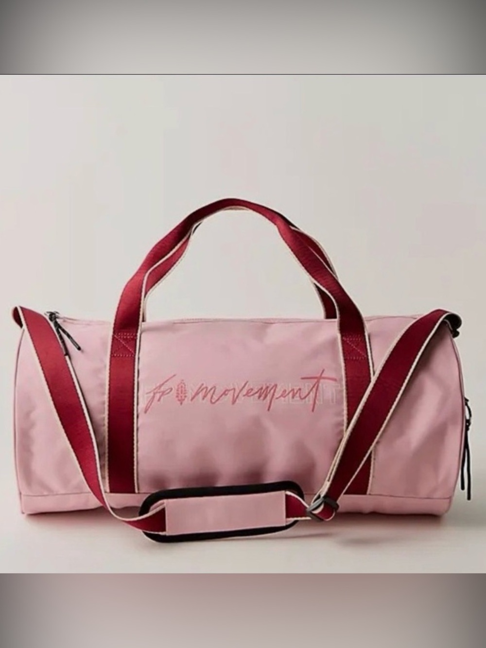 NWT Free People Movement Good Sport Duffle Bag in Pink